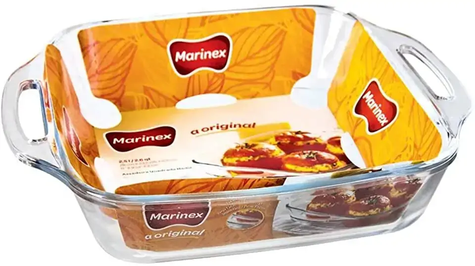 Assadeira Quadrada 2,5l Marinex Seletta Média