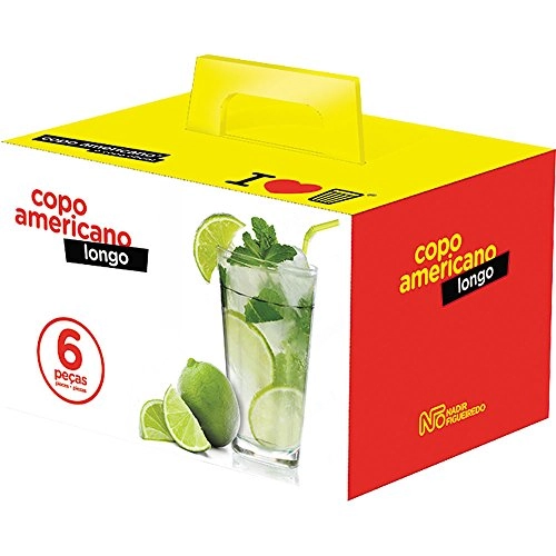 Cj.3 Copo 450ml L.drink Americano