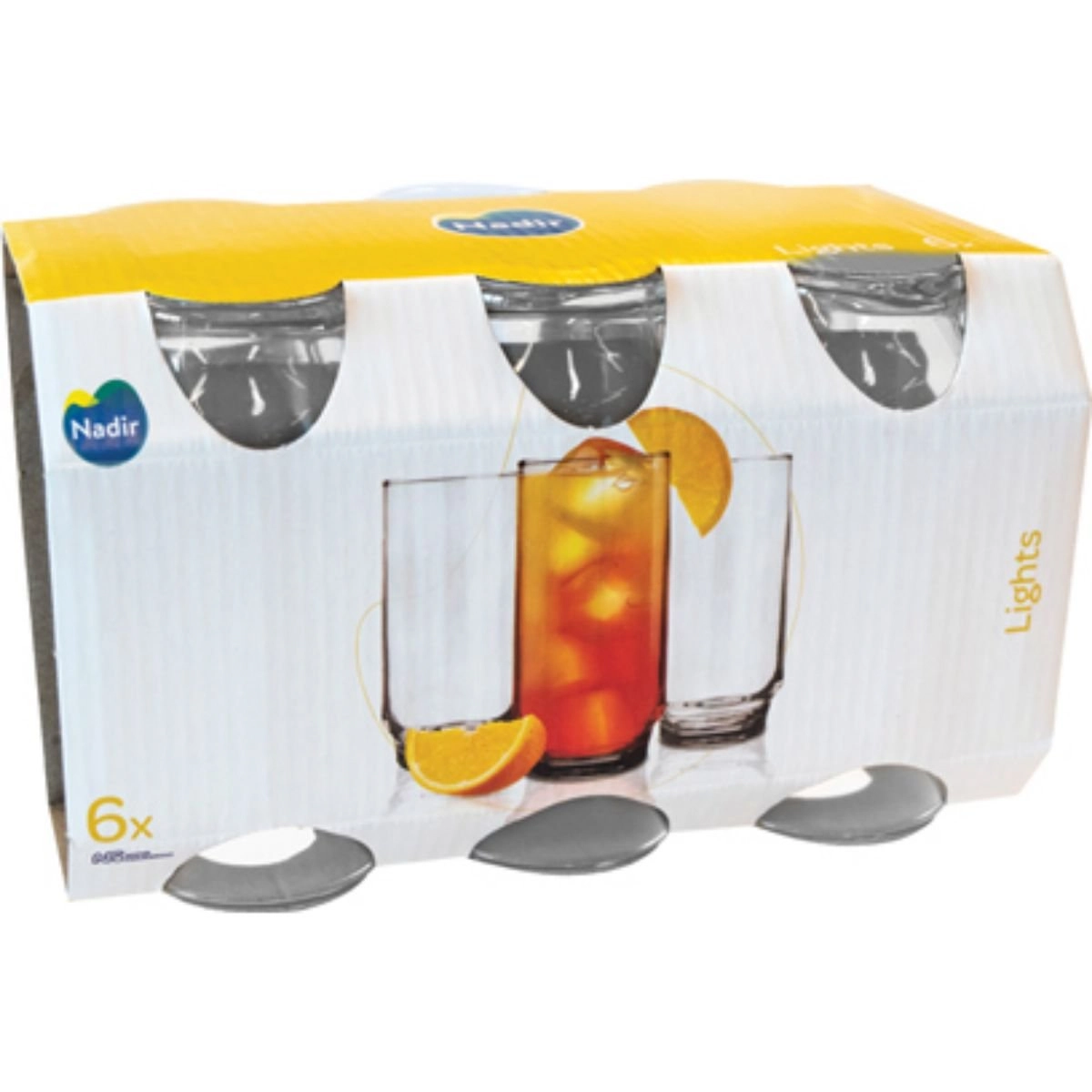 Conjunto De Copos NADIR Lights 300ml 6 Peças