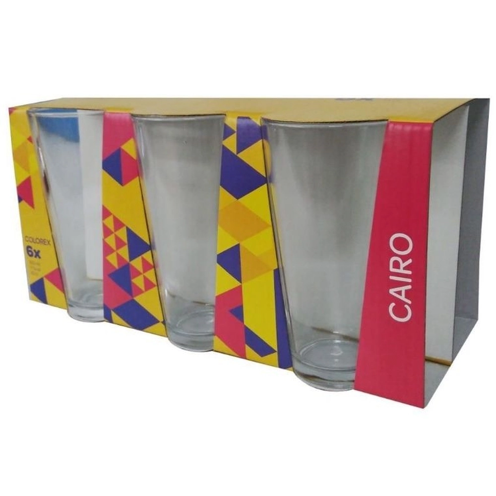 Jogo de Copos SM Cairo 350ml com 6 peças