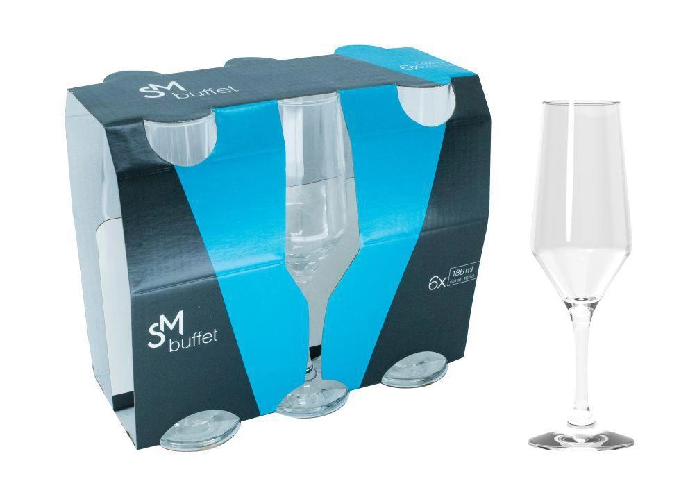 Jogo de Taças SM Buffet 186ml com 6 peças