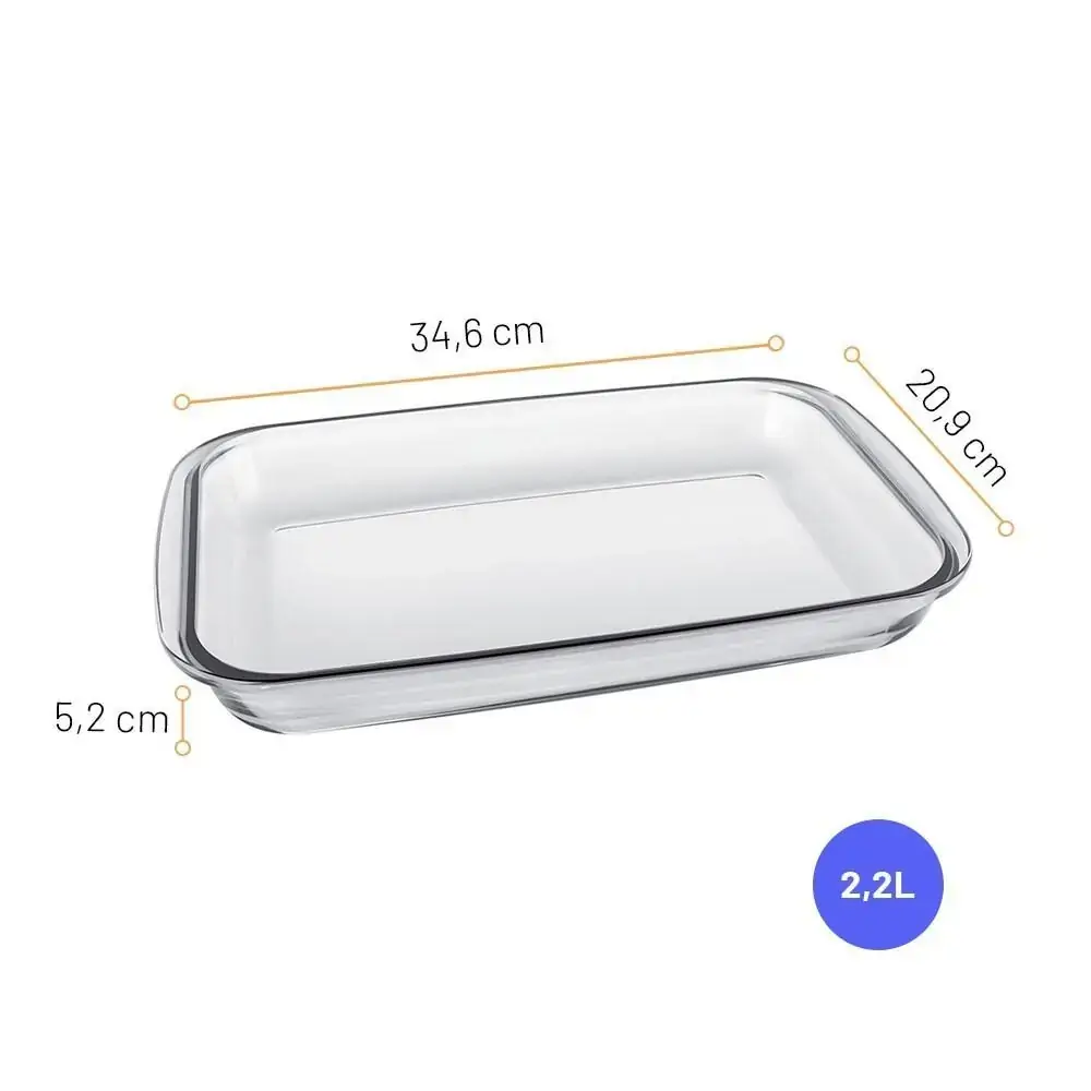 Assadeira Retangular Marinex Clássica 2,2L