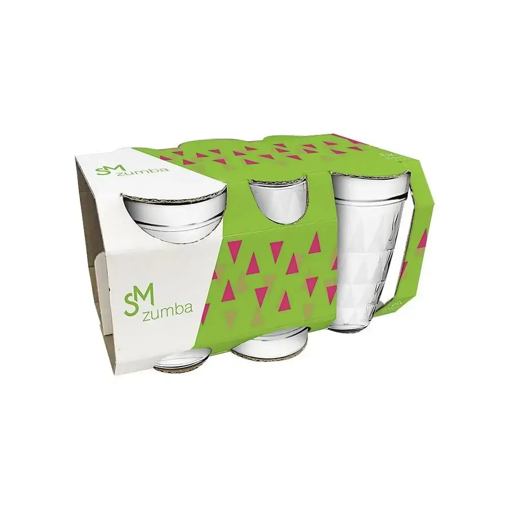 Jogo de Copos 270ml SM ZUMBA 6 Peças