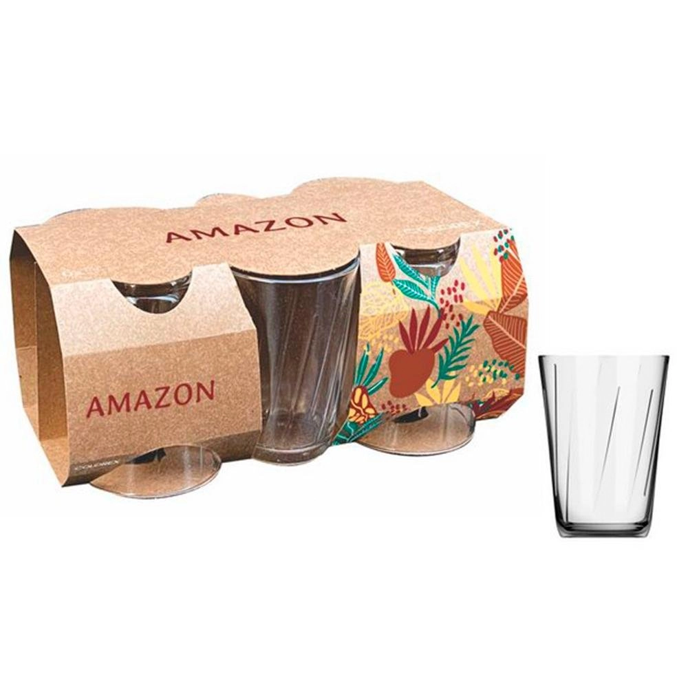 Conj Copo Vd Amazon C/6 190ml