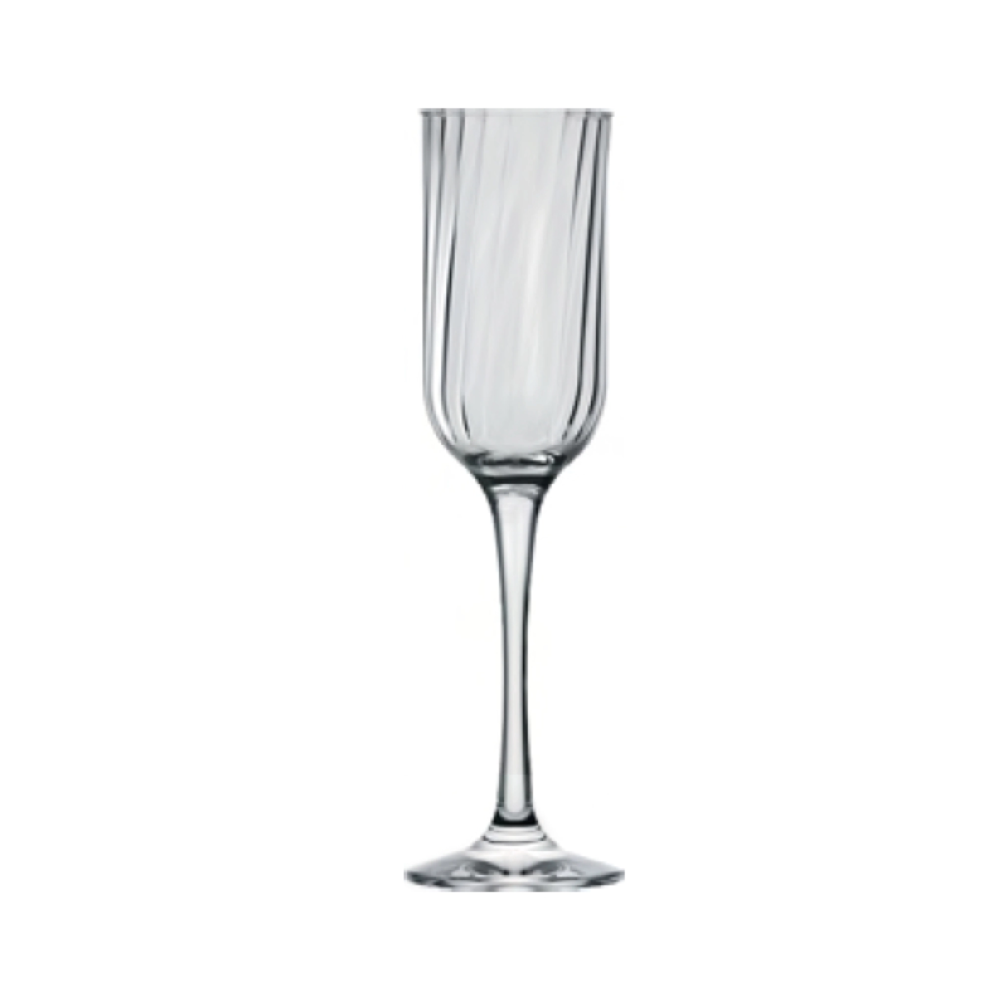 Taça Fiore Champanhe Vidro Incolor Nadir 195ml