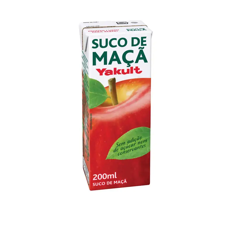 Suco Maçã Yakult Caixa 200ml