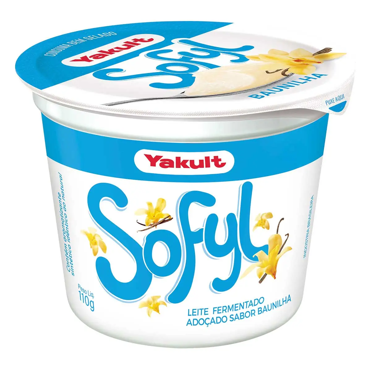 Leite Fermentado Baunilha Yakult Sofyl 110g