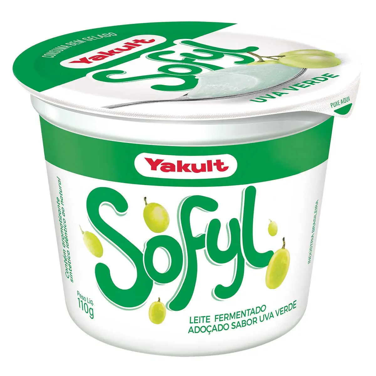 Leite Fermentado Uva Verde Yakult Sofyl 110g