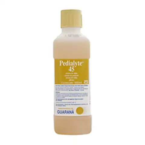Pedialyte 45 Sabor Guarana 1,/ml 0,49 G/ml 1,025 G/ml 11,375 G/ml Solução Oral 500 Ml Abbott Similar