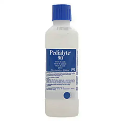 Pedialyte 90 1,/ml 0,49 G/ml 2,34 G/ml 10 G/ml Solução Oral 500 Ml Abbott Similar