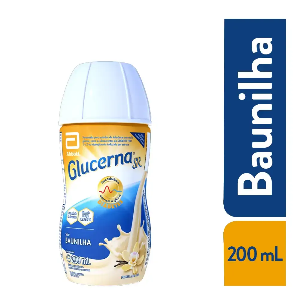 Glucerna Sr Tetra Pack X 3unidade Sb Baunilha