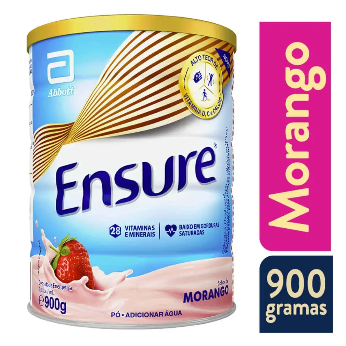 Ensure Nutrição Completa E Balanceada Sabor Morango