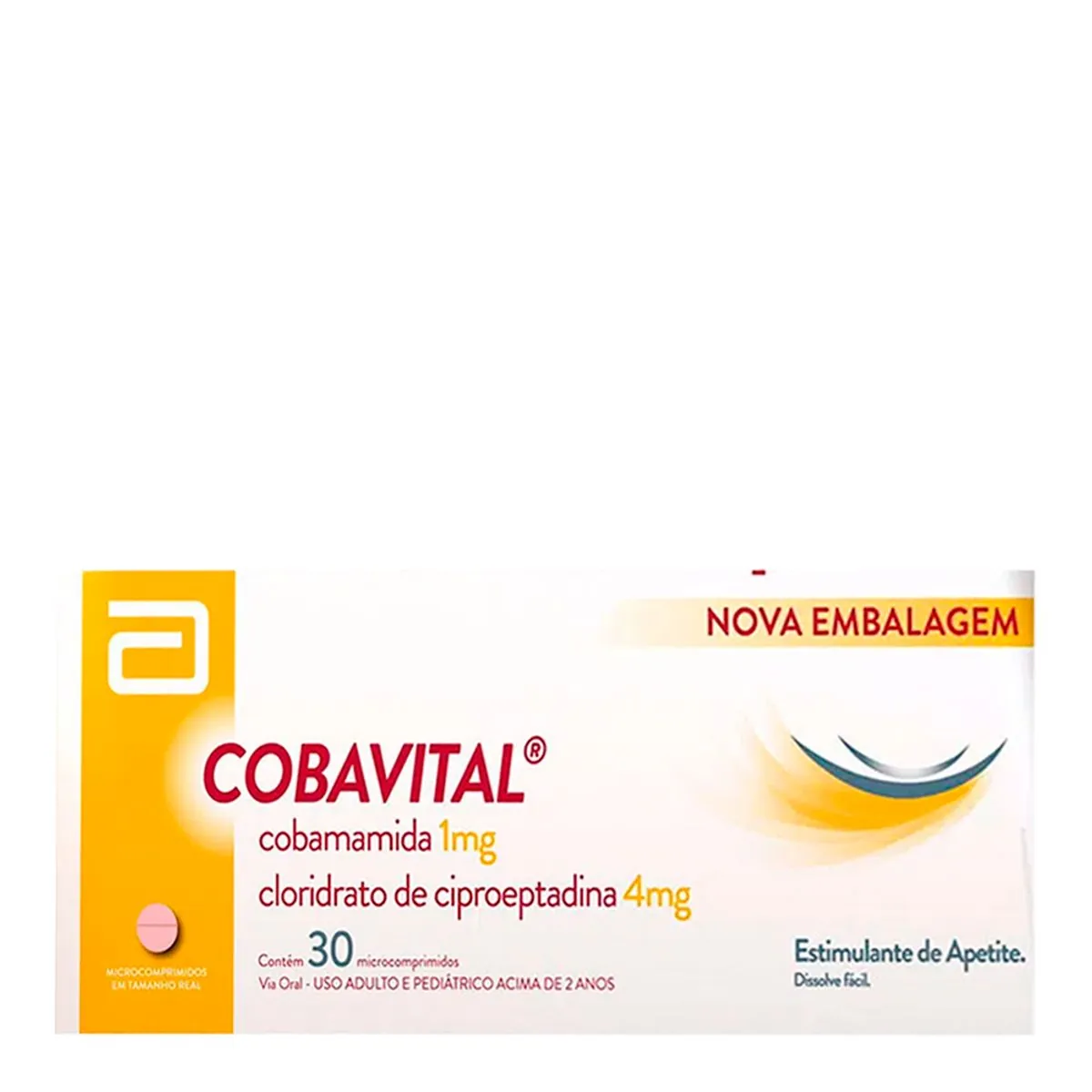 Cobavital Abbott Caixa 30 Microcomprimidos