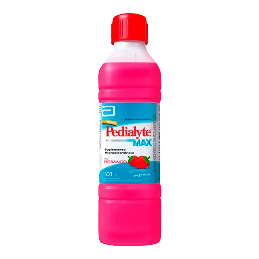 Pedialyte Max Morango 500 Ml