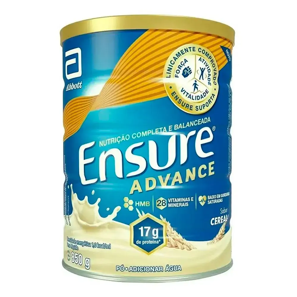 Complemento Alimentar Ensure Advance Cereal 850g