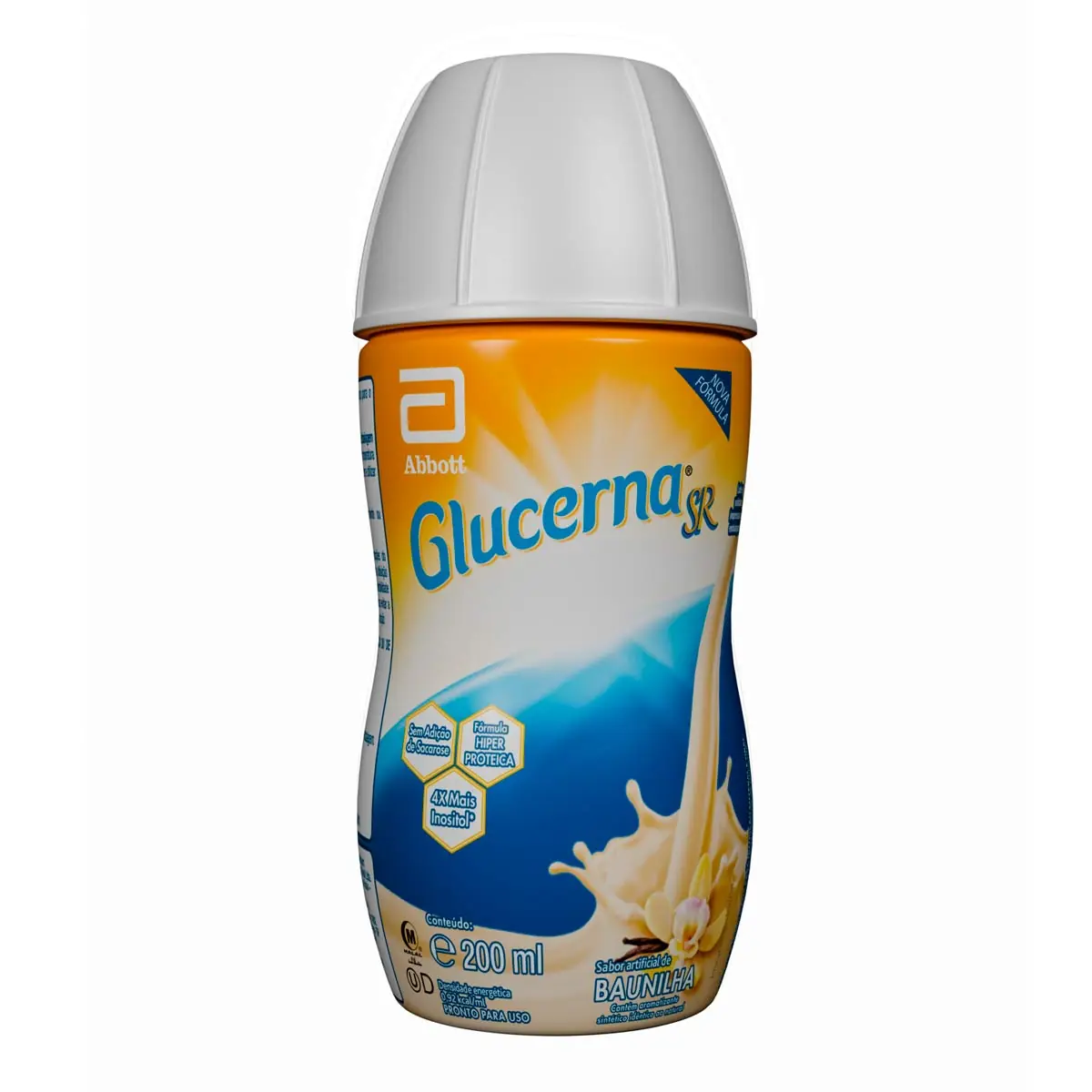 Fórmula Para Nutrição Baunilha Glucerna Sr Frasco 200ml