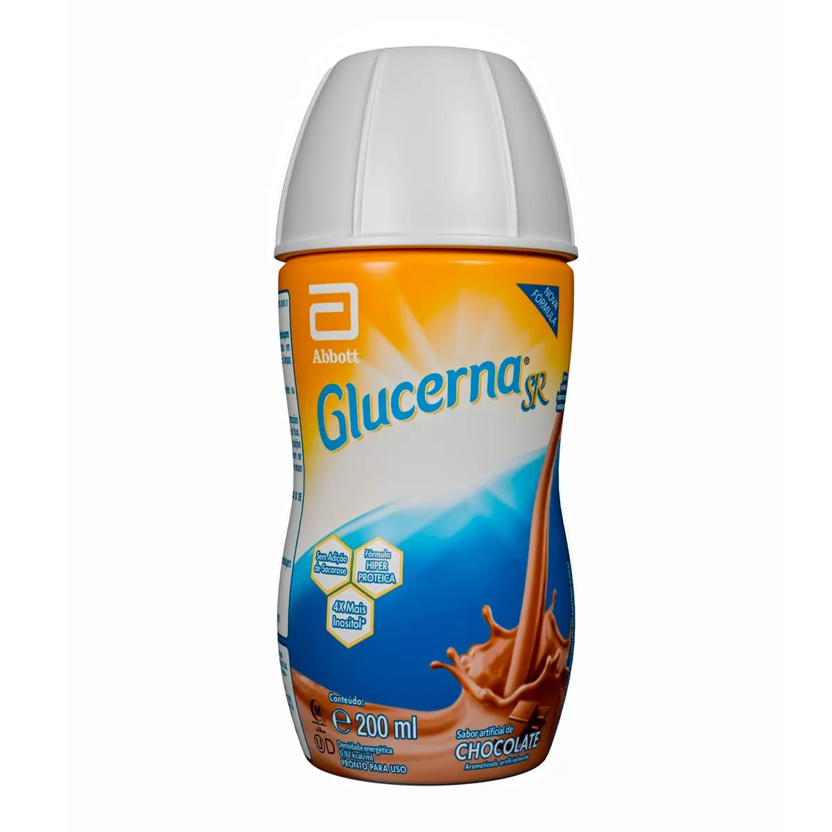 Fórmula Para Nutrição Chocolate Glucerna Sr Frasco 200ml