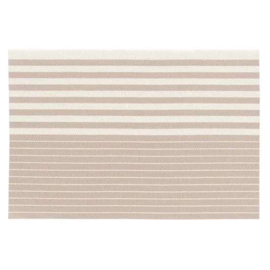Jg Americano Pvc Listrado Bege 45x30cm