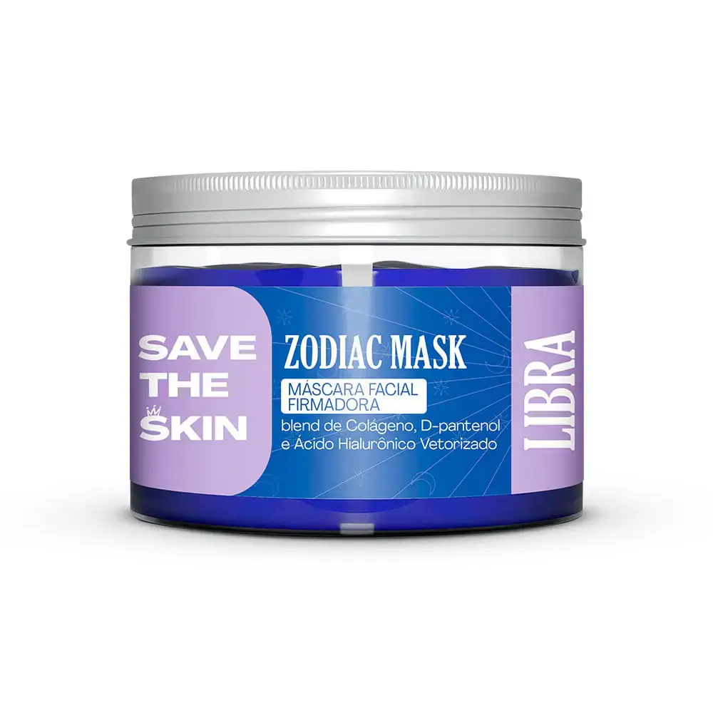 Máscara Facial Zodíaco Firmadora Libra - Save The Skin - Máscara Facial Zodíaco Firmadora Libra - Sa