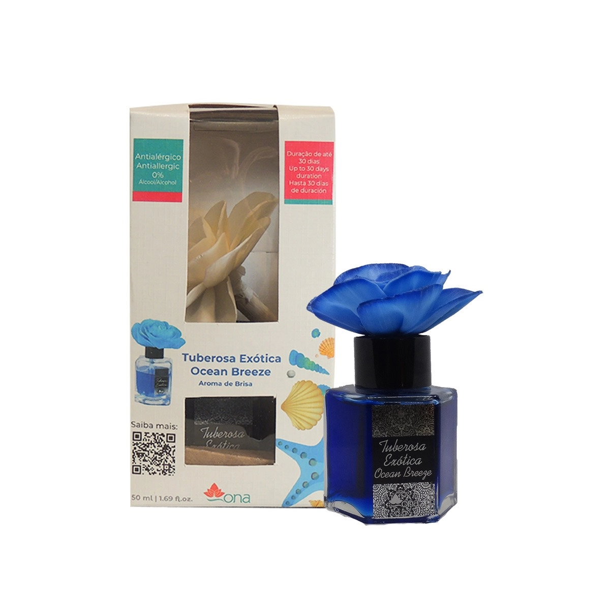 Aromatizante Flor Ona Essencias 50ml Tuber Exot