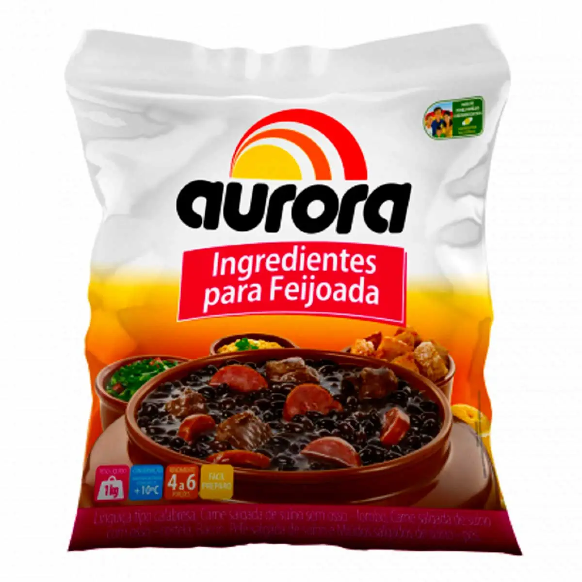Ingrediente Para Feijoada Aurora 1 Kg