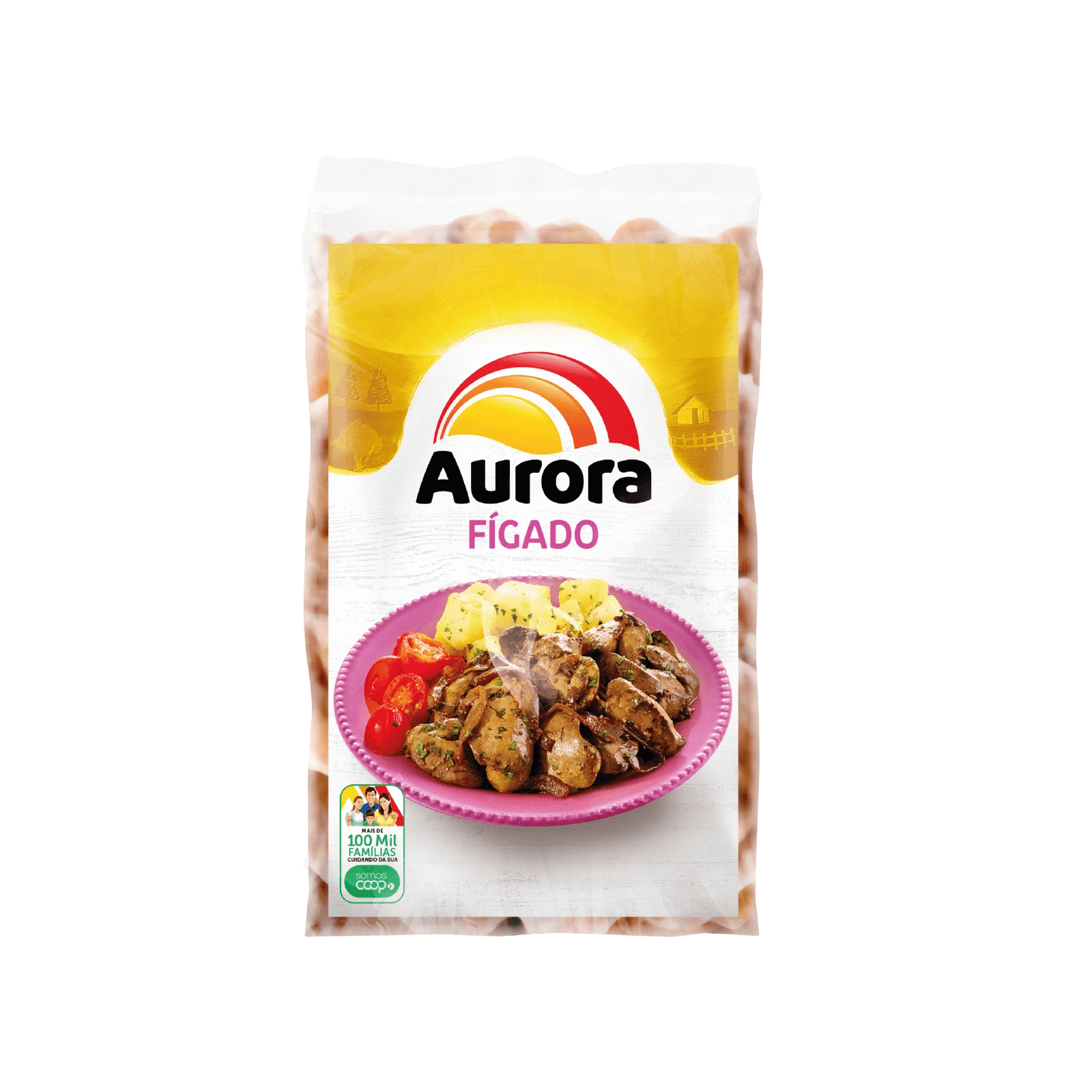 Miudos Aurora 1kg Cong Figado