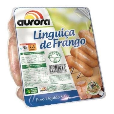 Linguiça de Frango AURORA 800g