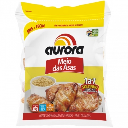 Meio Da Asa Aurora 1kg Cong Bdj