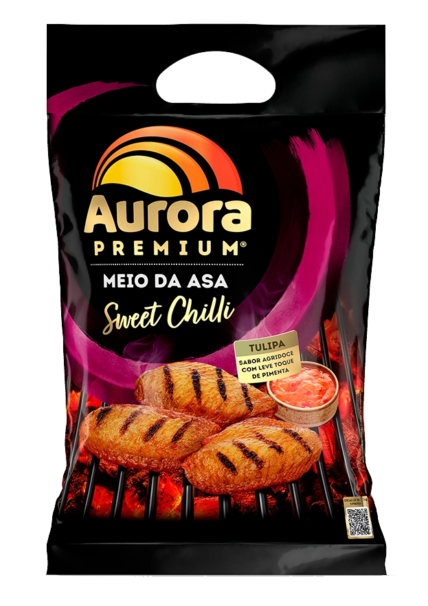 Meio Asa Aurora Premium Sweet Chilli 800g