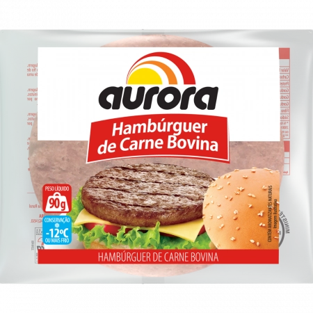 Hamburger Aurora Carne Bovina