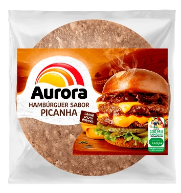 Hamburguer Faroeste Aurora 90gr Picanha