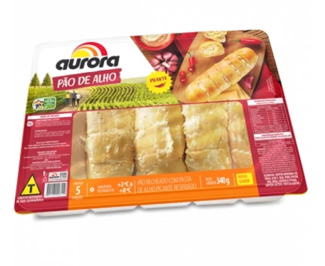 Pao Alho Aurora 400g Picante