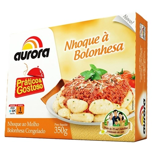 Nhoque Aurora Bolonhesa 350gr