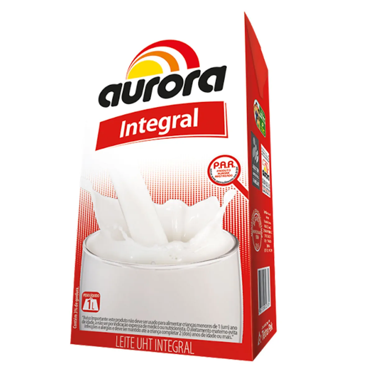 Leite UHT Integral Aurora 1L