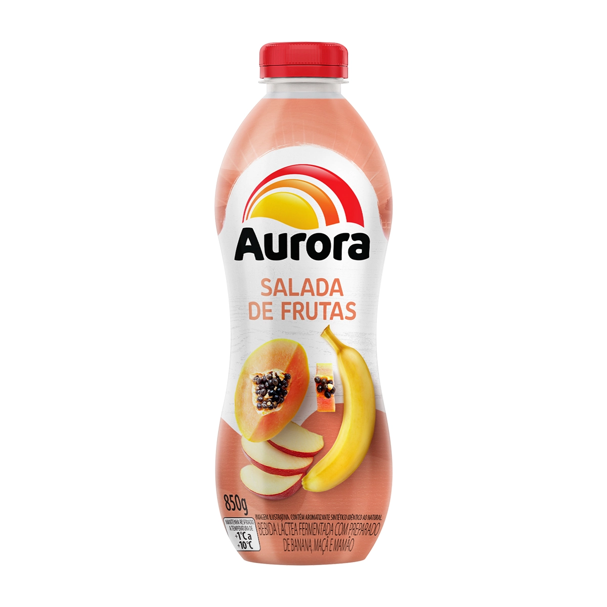 Bebida Lactea Aurora 850ml Salada De Frutas