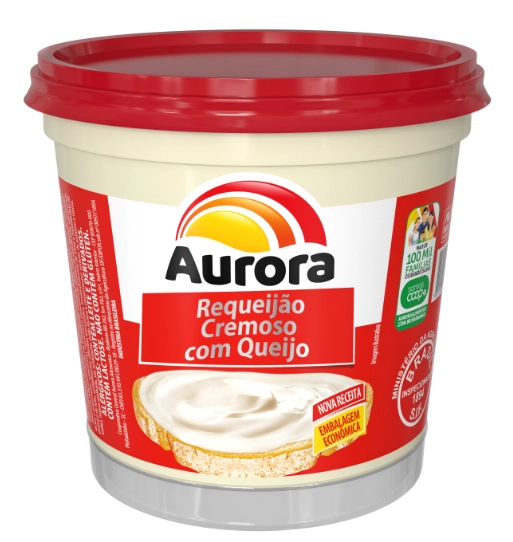 Requeijao Aurora 400g Cremoso Cp.