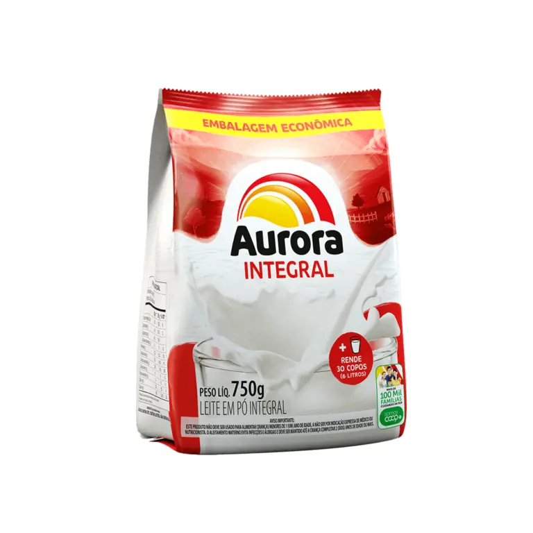 Leite Po Int Aurora 750g