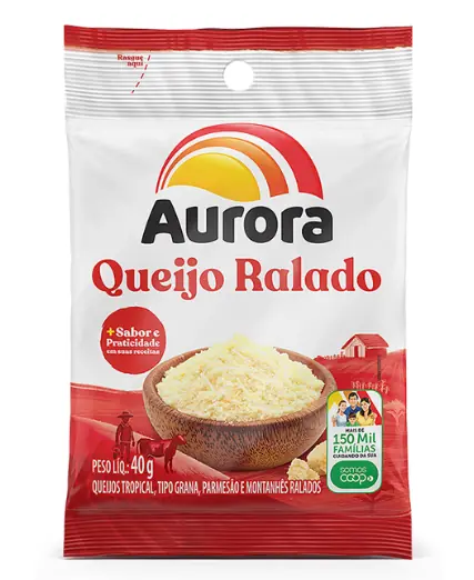 Pas Queijo Ralado Aurora 40g