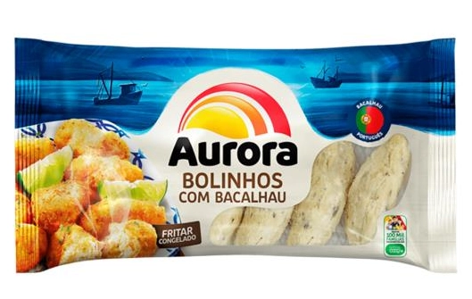 Bolinho Bacalhau Aurora 360g Cong.
