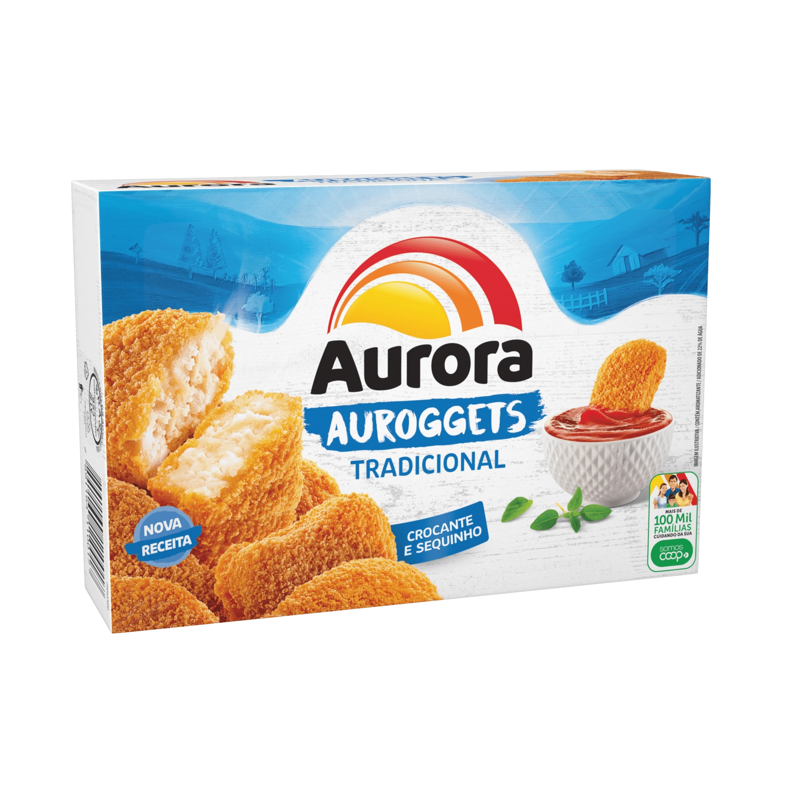 Empanado De Frango AURORA Auroggets Caixa 300g