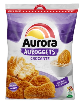 Empanado de Frango Crocante Aurora Auroggets Pouch 1kg