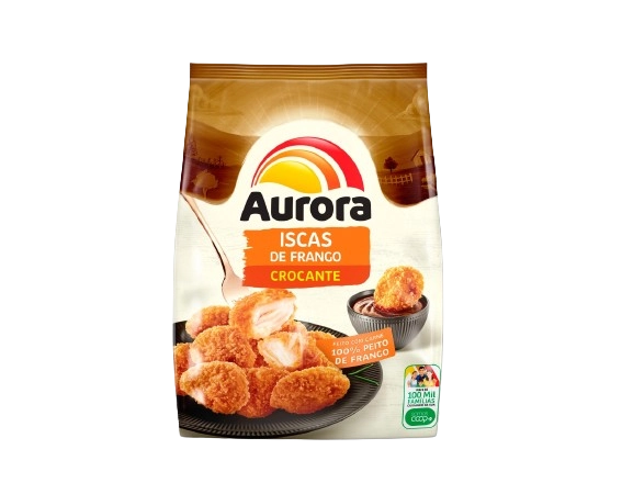 Isca De Frango Crocante Aurora 275g