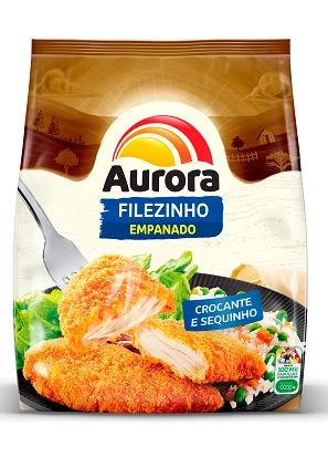 Filezinho Empanado Aurora 600g Crocante