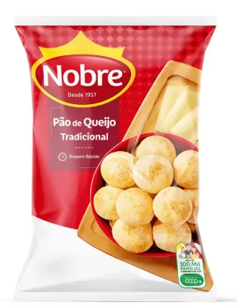 Pao De Queijo Tradicional Nobre 900g