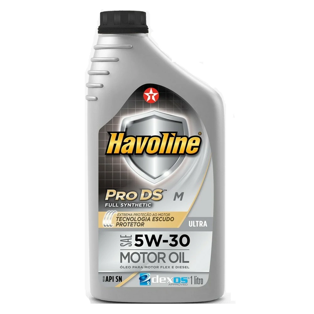 Óleo de Motor 5W30 Sn Havoline Pro Ds M Full Synt 1 Litro - TEXACO 31081353