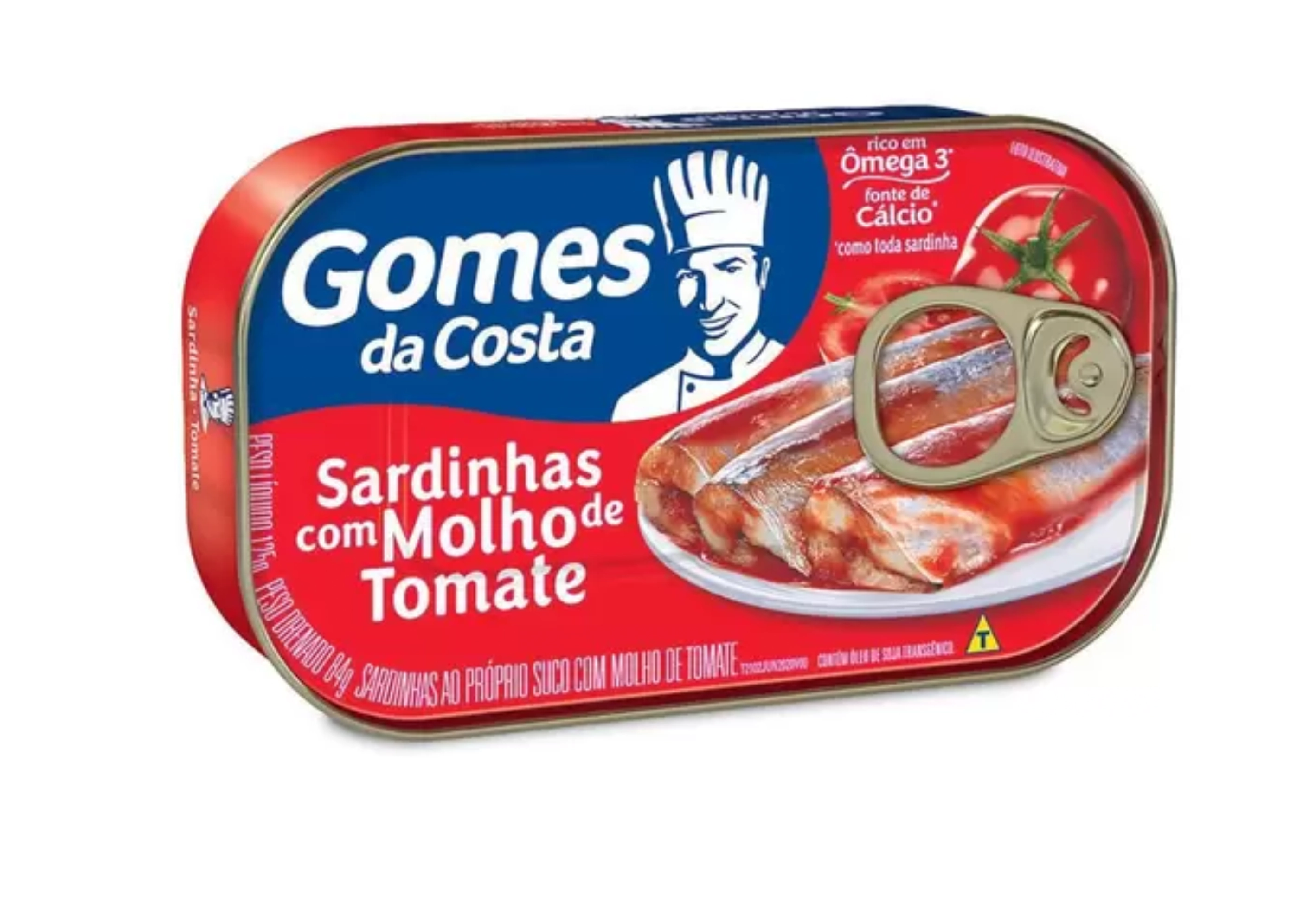 Sardinha Gomes Da Costa Com Molho De Tomate