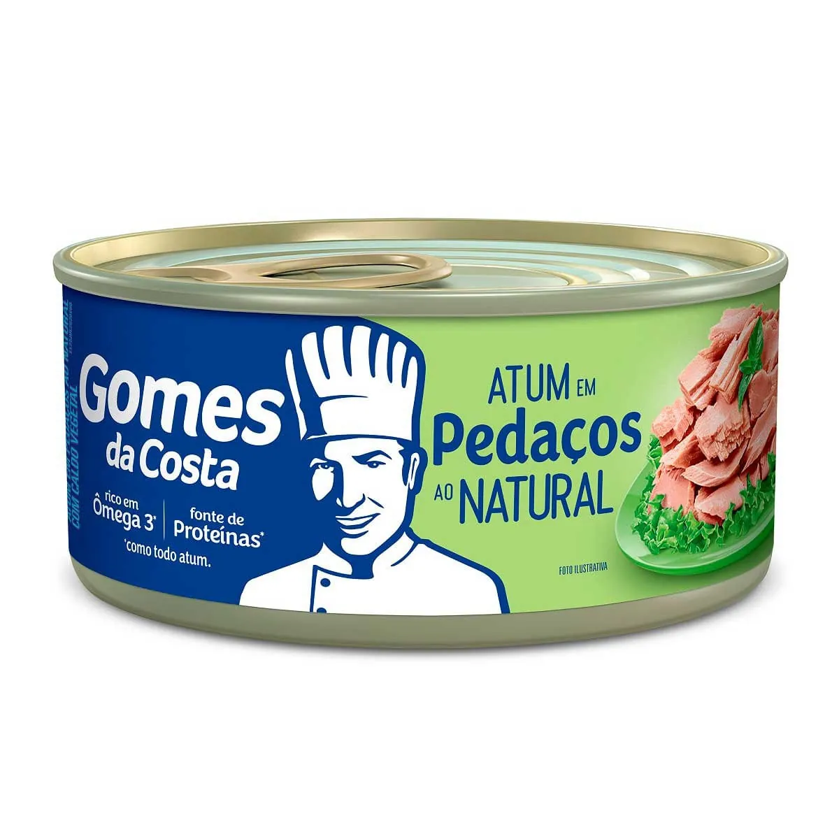 Atum em Pedaços Natural GOMES DA COSTA 120g