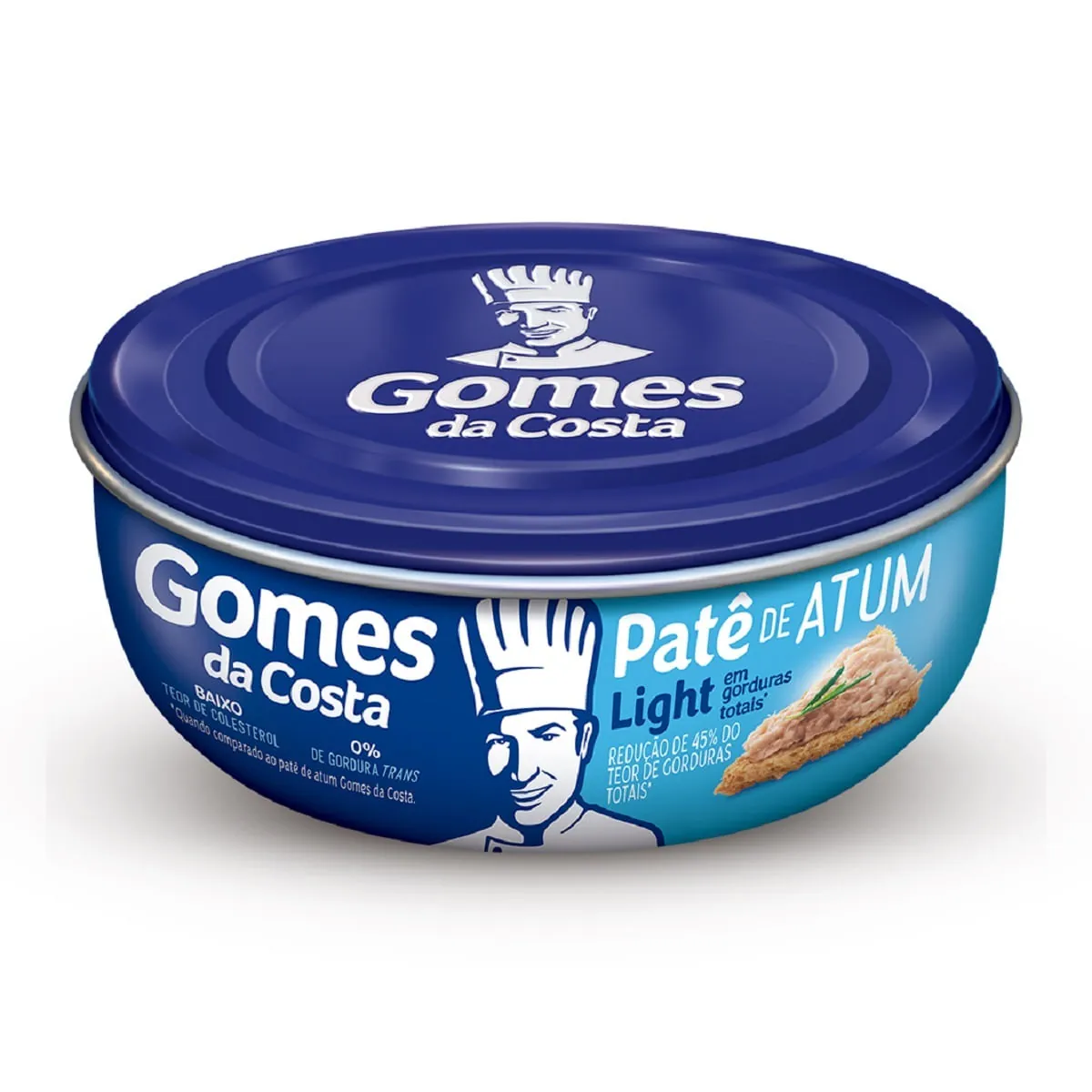 Patê de Atum Light Gomes da Costa Lata 150g