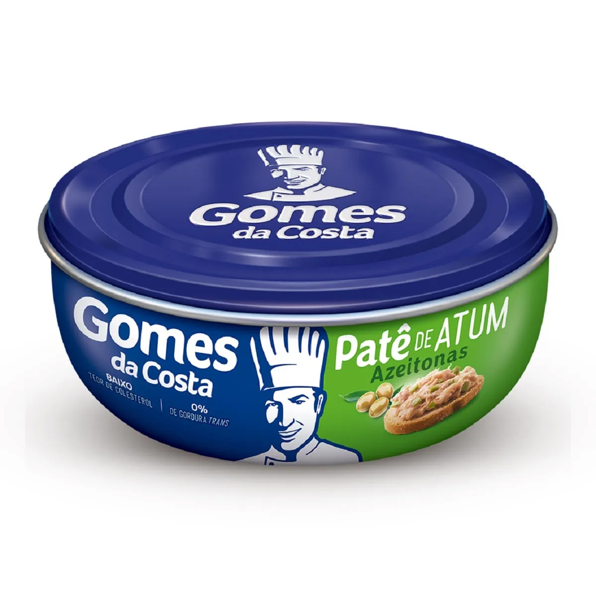 Patê de Atum com Azeitonas Gomes da Costa Lata 150g