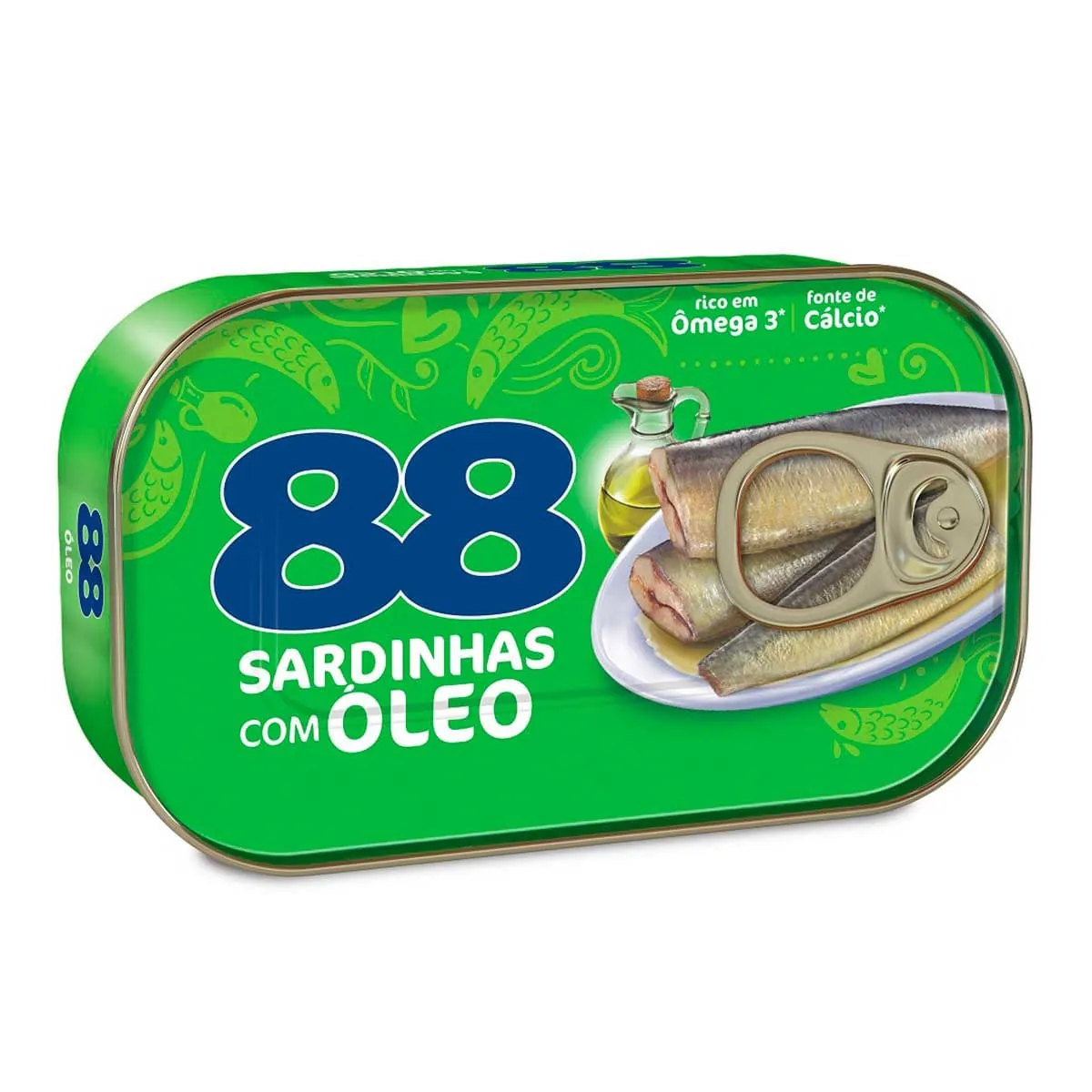 Sardinha Em Oléo 88 Lata 125g